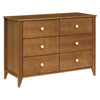 M10326CTN,Sprout 6-Drawer Double Dresser in Chestnut and Natural