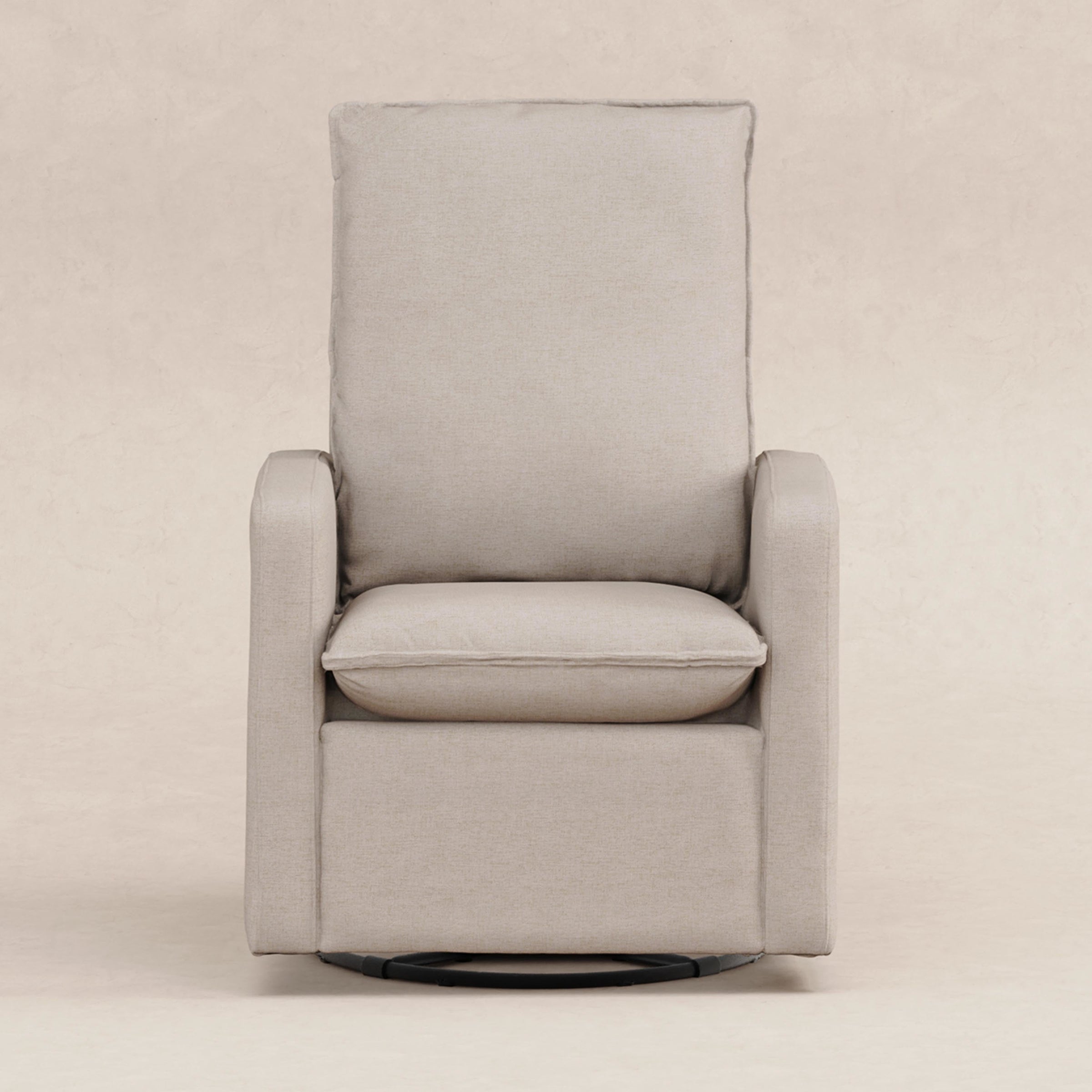 M20987PBEW,Cali Pillowback Swivel Glider in Performance Beach Eco-Weave