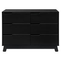 M4216B,Hudson 6-Drawer Double Dresser  Assembled in Black