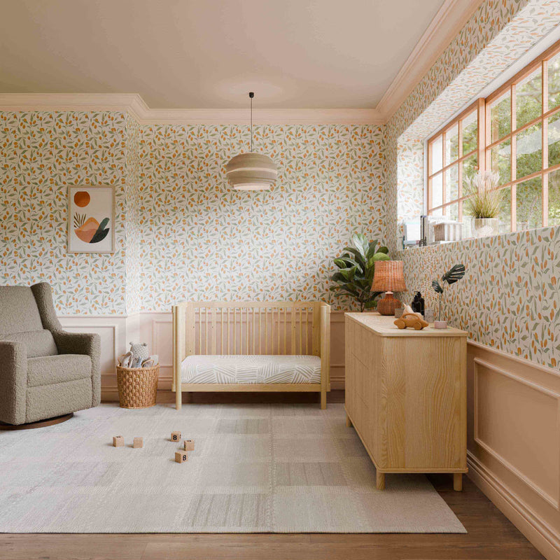 M29880BD,Pogo 8-in-1 Convertible Crib w/All-Stages Conversion Kits in Blonde