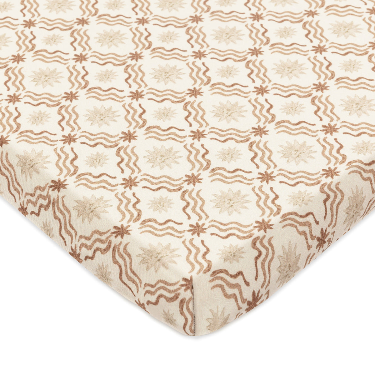T34333ASR,Nate Berkus x Babyletto All-Stages Midi Sheet in Autumn Star