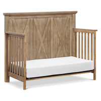 B14501DF,Emory Farmhouse 4-in-1 Convertible Crib in Driftwood