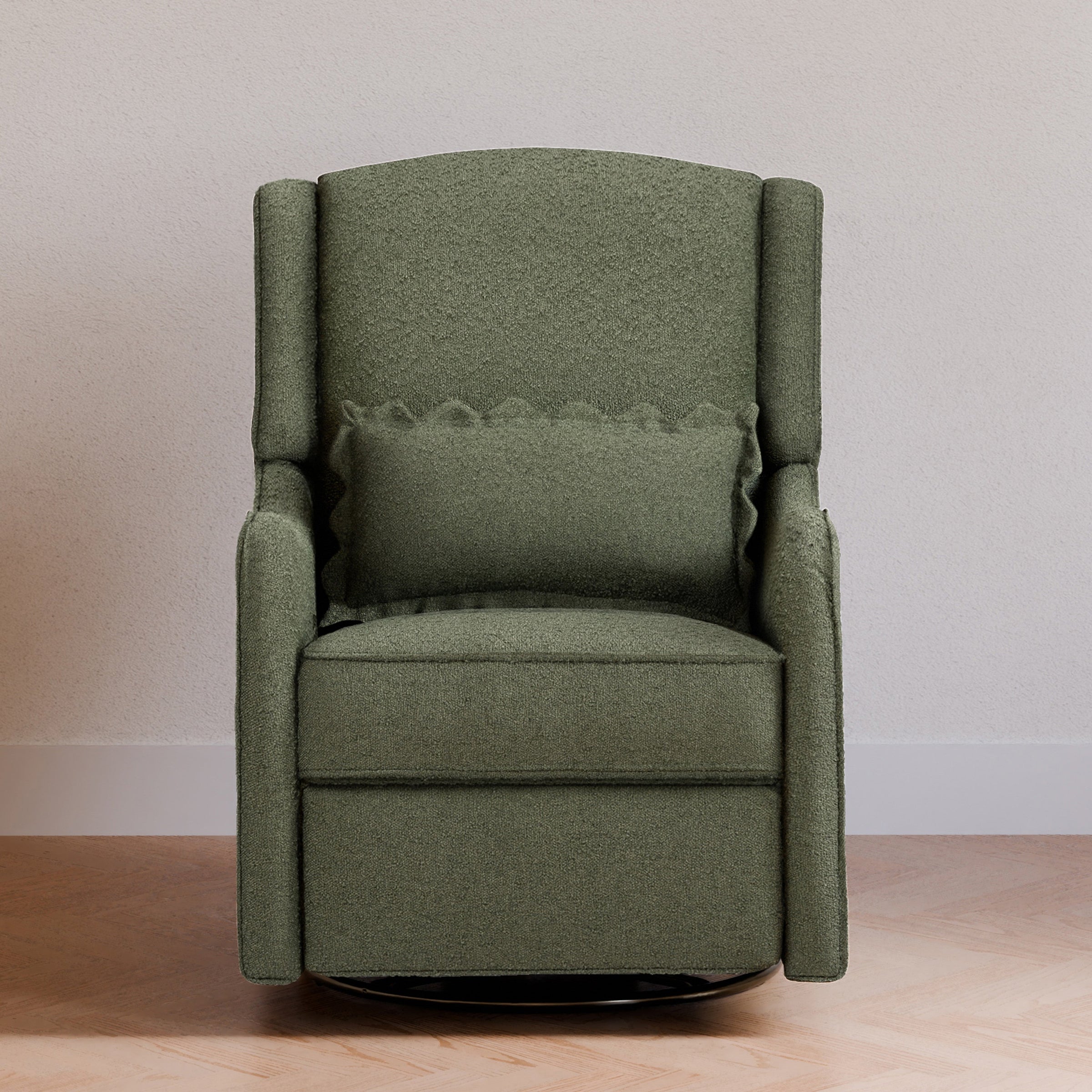 M27787OB,Devon Recliner and Swivel Glider in Olive Boucle