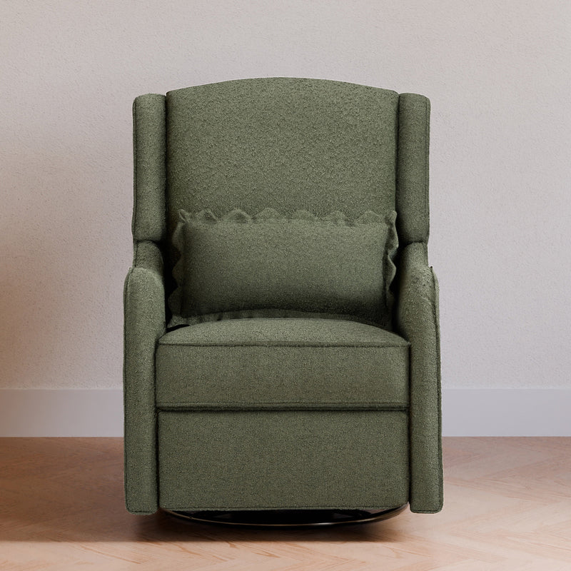 M27787OB,Devon Recliner and Swivel Glider in Olive Boucle