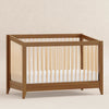 M10301CTN,Sprout 4-in-1 Convertible Crib w/Toddler Bed Conversion Kit in Chestnut&Natural