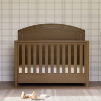 B26401LDF,Hemsted 4-in-1 Convertible Crib in Walnut Driftwood