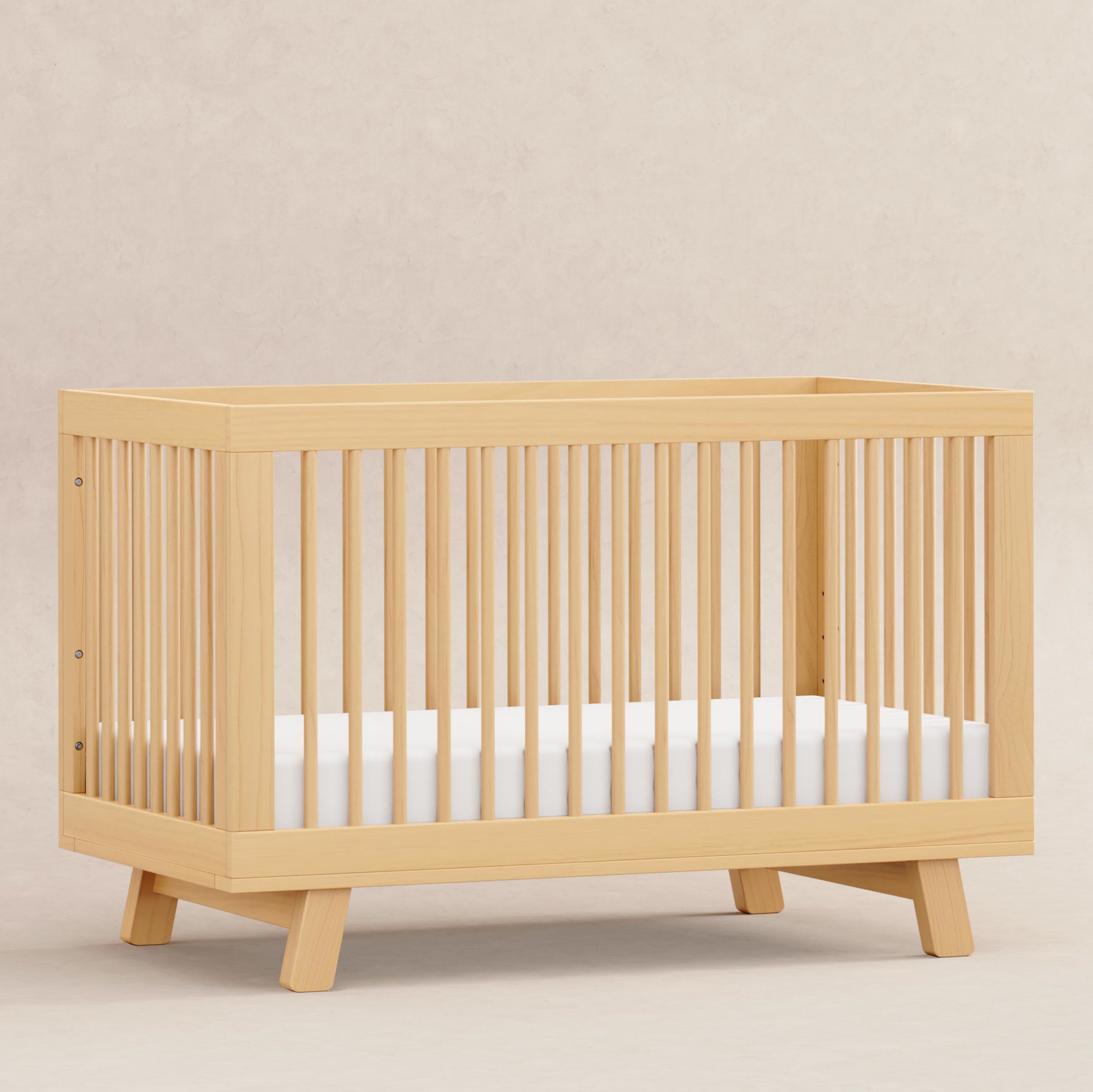 M4201N,Hudson 3-in-1 Convertible Crib w/Toddler Bed Conversion Kit in Natural Finish