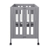 M6698G,Origami Mini Crib in Grey Finish