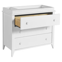M10323W,Sprout 3-Drawer Changer Dresser in White Finish