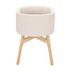 M26834GYLB,babyletto x GATHRE Capsule Bassinet in Ivory