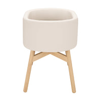 M26834GYLB,babyletto x GATHRE Capsule Bassinet in Ivory