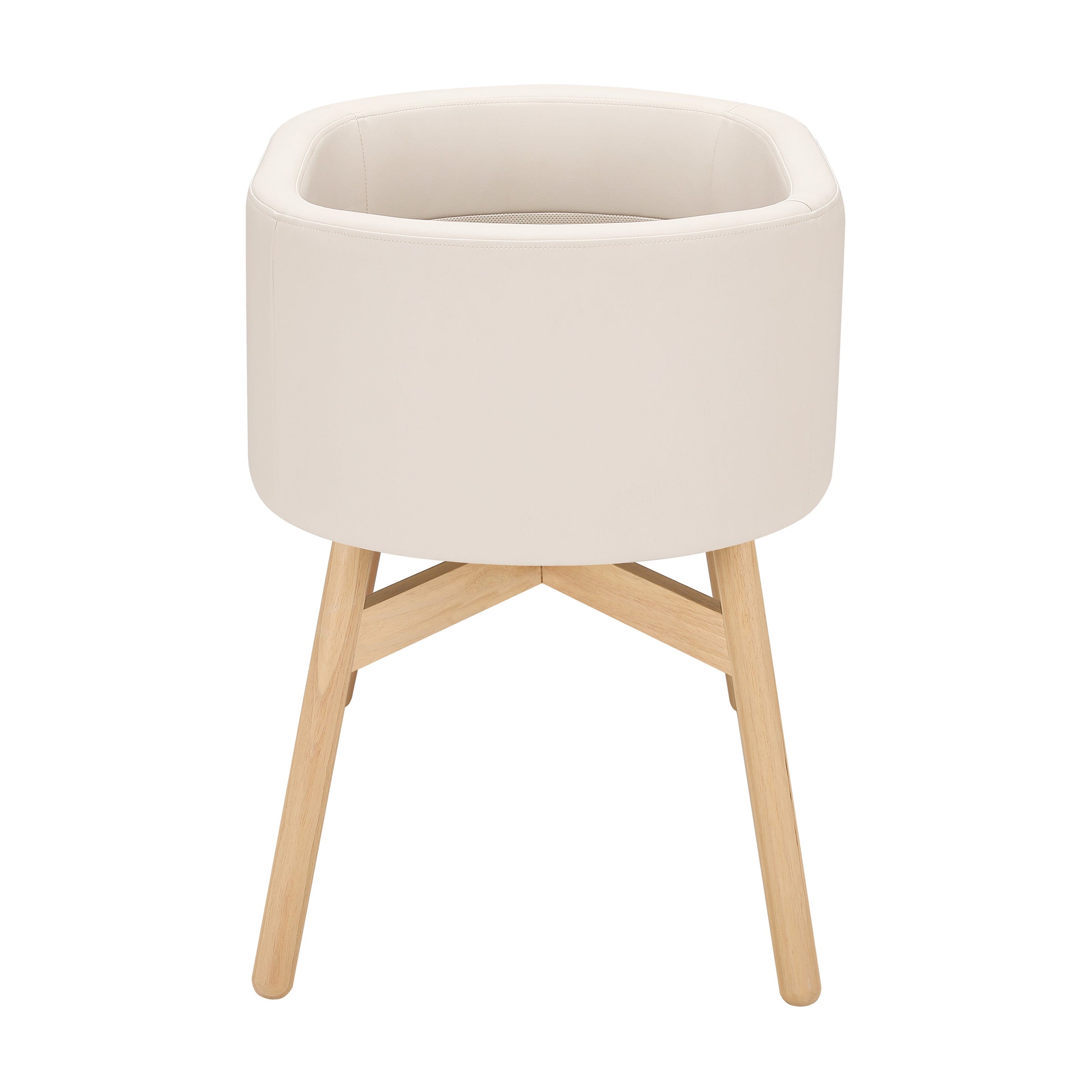 M26834GYLB,babyletto x GATHRE Capsule Bassinet in Ivory