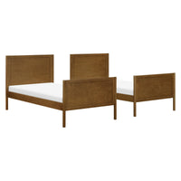 M25994NL,Bondi Convertible Bunk Bed in Natural Walnut