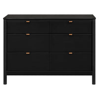 M25616B,Bondi 6-Drawer Assembled Dresser in Black