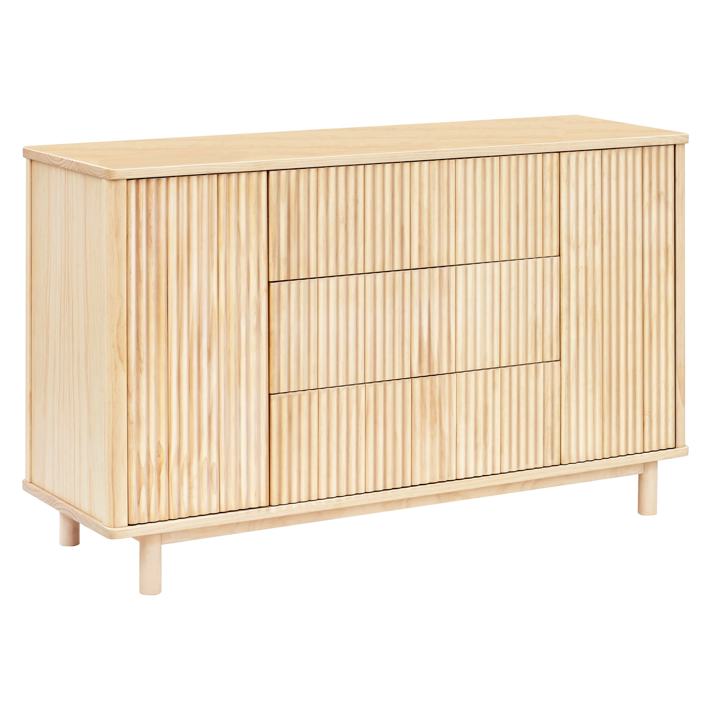 M29816BD,Pogo Tambour Assembled Dresser in Blonde