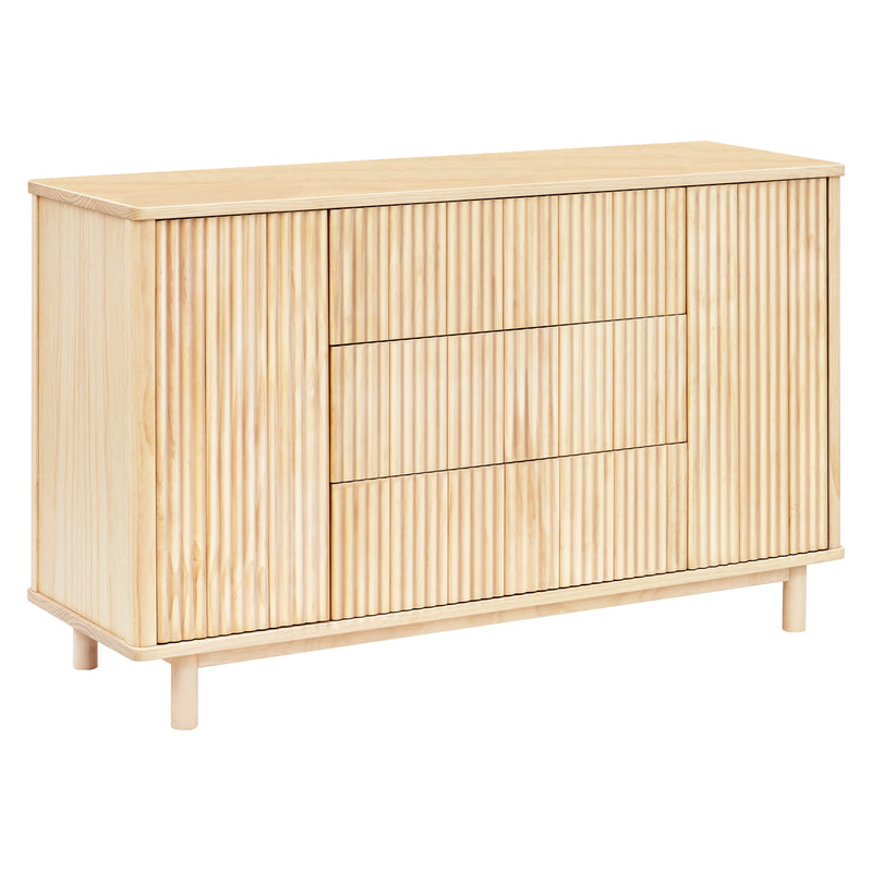 M29816BD,Pogo Tambour Assembled Dresser in Blonde