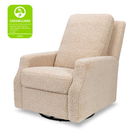 M22287CSG,Crewe Recliner and Swivel Glider in Chai Shearling