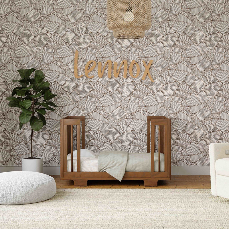 M23401NL,Yuzu 8-in-1 Convertible Crib w/All-Stages Conversion Kits in Natural Walnut