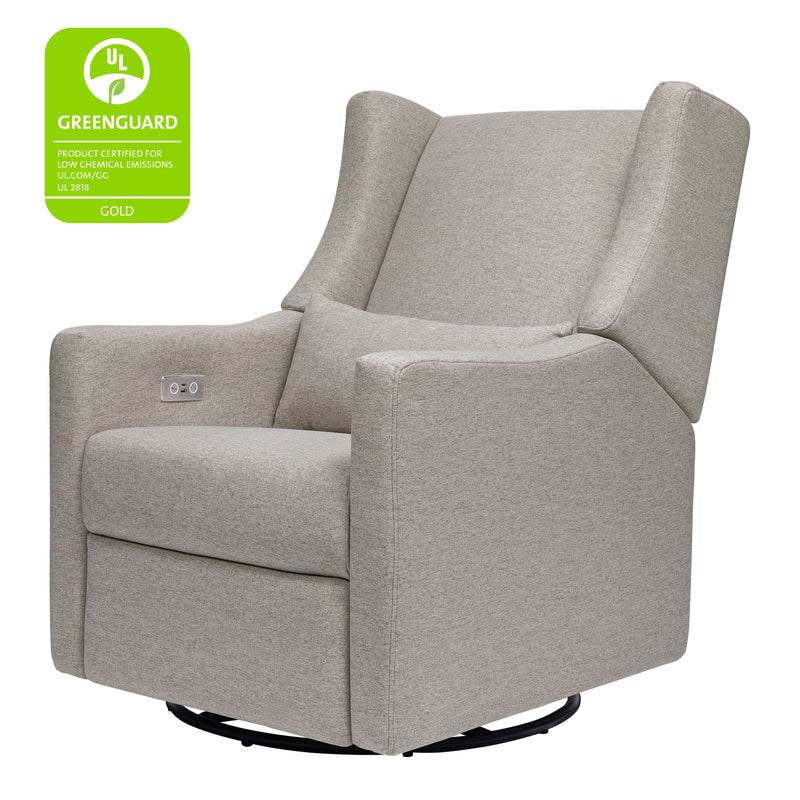 M11288PGEW,Kiwi Glider Recliner w/ Electronic Control and USB in Performance Grey Eco-Weave