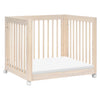 M23401NX,Yuzu 8-in-1 Convertible Crib w/All-Stages Conversion Kits in Washed Natural