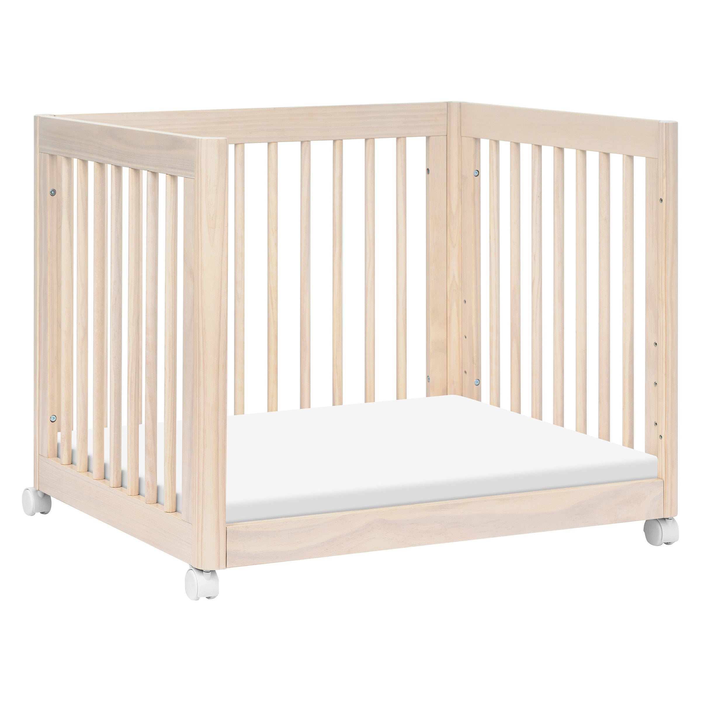 M23401NX,Yuzu 8-in-1 Convertible Crib w/All-Stages Conversion Kits in Washed Natural