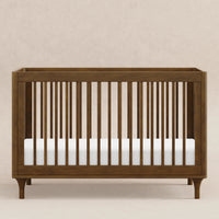 M9001NL,Lolly 3-in-1 Convertible Crib w/Toddler Bed Conversion in Natural Walnut