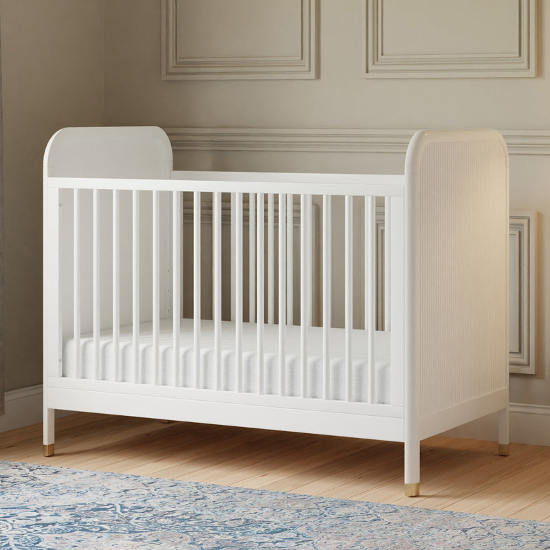 M26742RW,Brimsley Tambour 3-in-1 Convertible Crib in Warm White