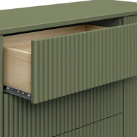 M29816OL,Pogo Tambour Assembled Dresser in Olive