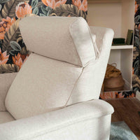 M17186PBEW,Willa Plus Power Glider Recliner w/ Power Headrest in Performance Beach Eco-Weave