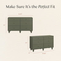 M33316AE,Nate Berkus x Babyletto Astre 6-Drawer Dresser in Archival Elm