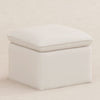 M20985PCMEW,Cali Storage Ottoman in Performance Cream Eco-Weave