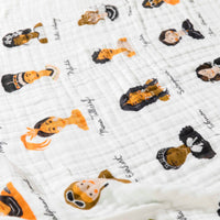 T28439,Women In History Muslin Quilt in GOTS Certified Organic Cotton