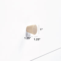 M12971NX,Gelato Knob Set in Washed Natural