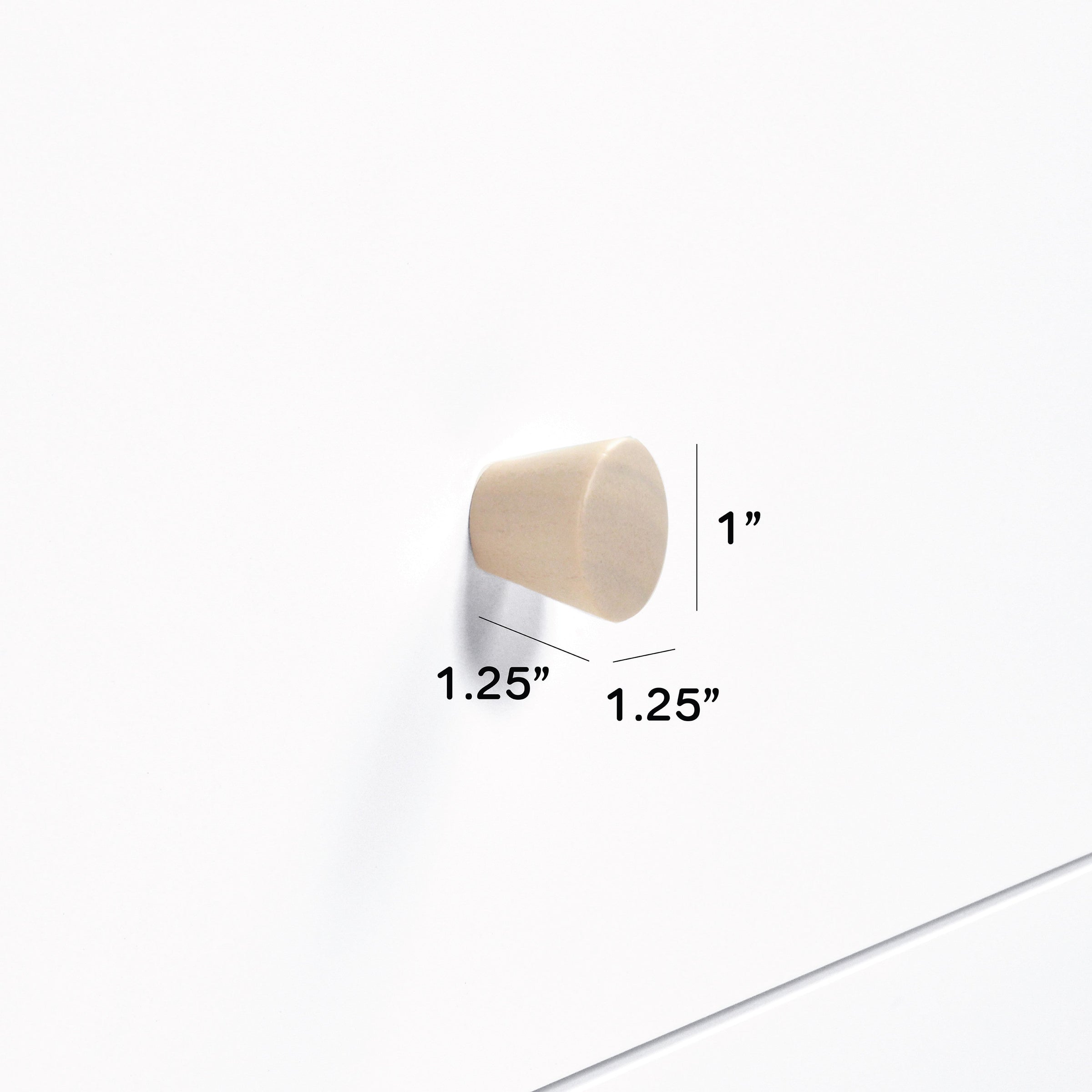 M12971NX,Gelato Knob Set in Washed Natural