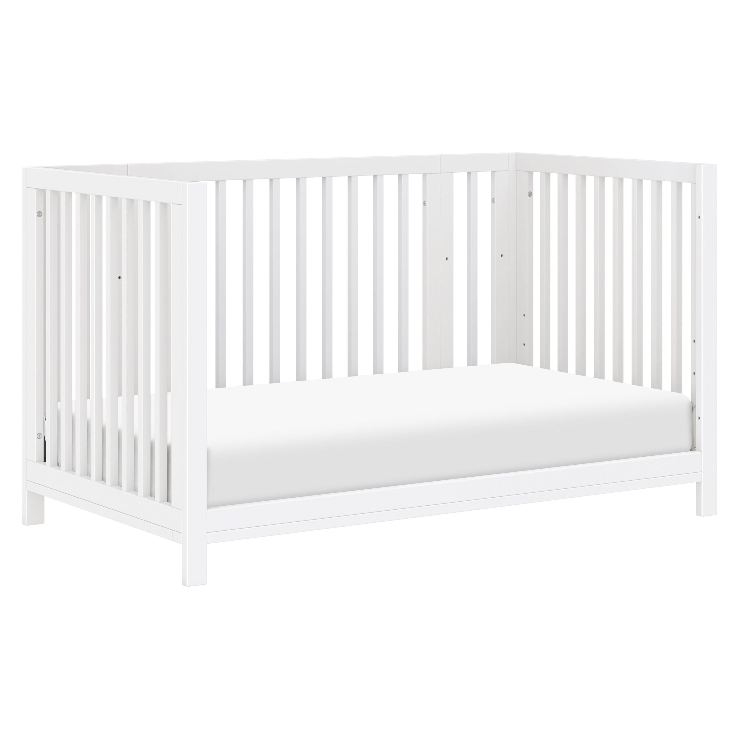 M30880W,Rolli 9-in-1 Convertible All-Stages?? Crib w/ Bassinet & Toddler Bed Kits in White