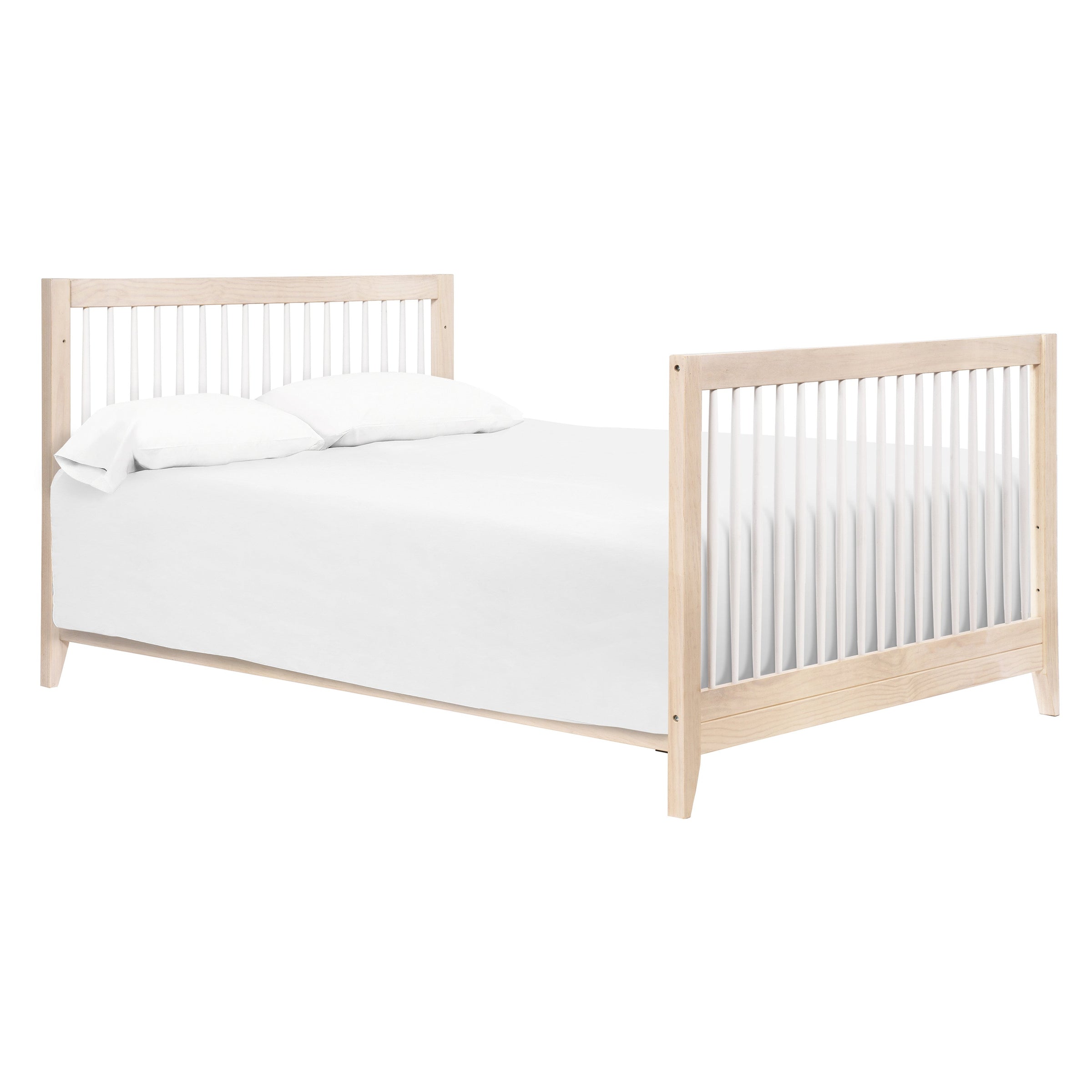 M10301NXW,Sprout 4-in-1 Convertible Crib w/Toddler Bed Conversion Kit in W Natural/White
