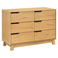 M4216HY,Hudson 6-Drawer Double Dresser  Assembled in Honey