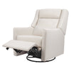 M11286PCMEW,Kiwi Plus Power Glider Recliner w/ Power Headrest in Performance Cream Eco-Weave