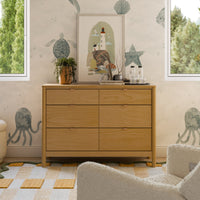 M25616HY,Bondi 6-Drawer Assembled Dresser in Honey