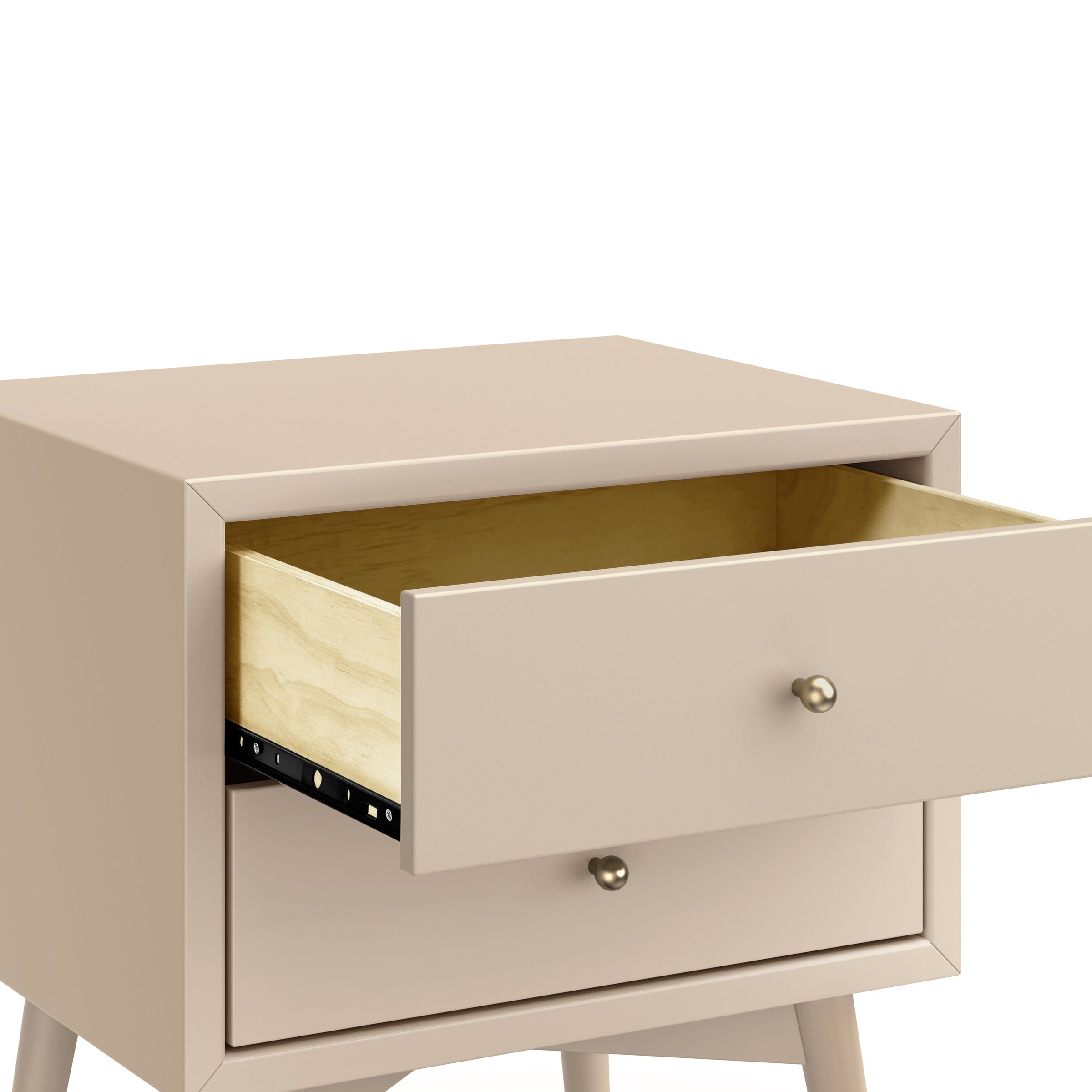 M15960TPE,Palma Nightstand  Assembled in Taupe