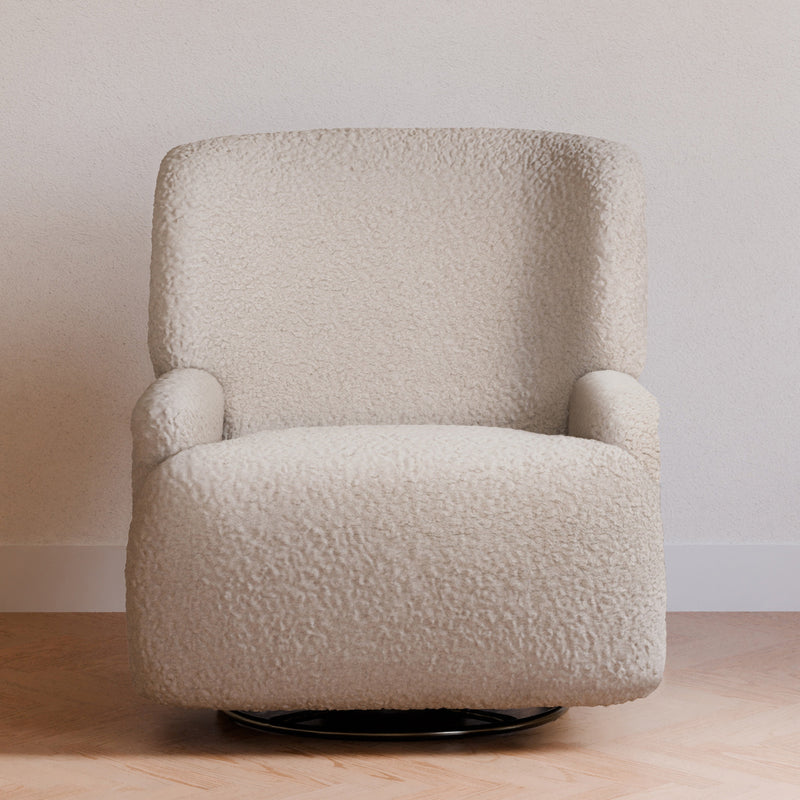 M27687EGS,Winslow Extra Wide Recliner and Swivel Glider in Earl Grey Shearling