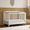 M10301W,Sprout 4-in-1 Convertible Crib w/Toddler Bed Conversion Kit in White Finish
