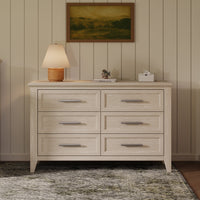B14416SDB,Beckett 6-Drawer Dresser in Sandbar