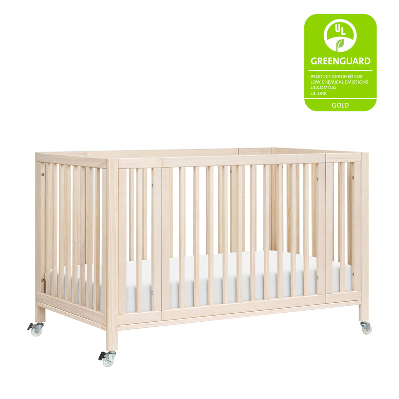 M30880NX,Rolli 9-in-1 Convertible All-Stages?? Crib w/ Bassinet & Toddler Bed Kits in Washed Natural