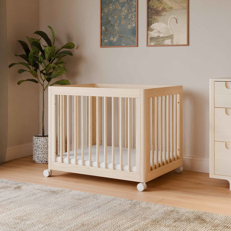 M23401NX,Yuzu 8-in-1 Convertible Crib w/All-Stages Conversion Kits in Washed Natural