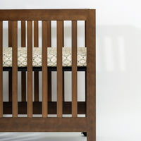 T34336JSR,Nate Berkus x Babyletto Mini Crib Sheet in Juniper Star