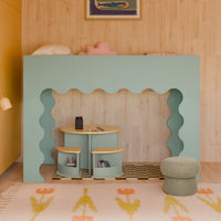 M31720LSHY,Nessa Nesting Play Table in Light Sage and Honey