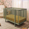 M29880OL,Pogo 8-in-1 Convertible Crib w/All-Stages Conversion Kits in Olive