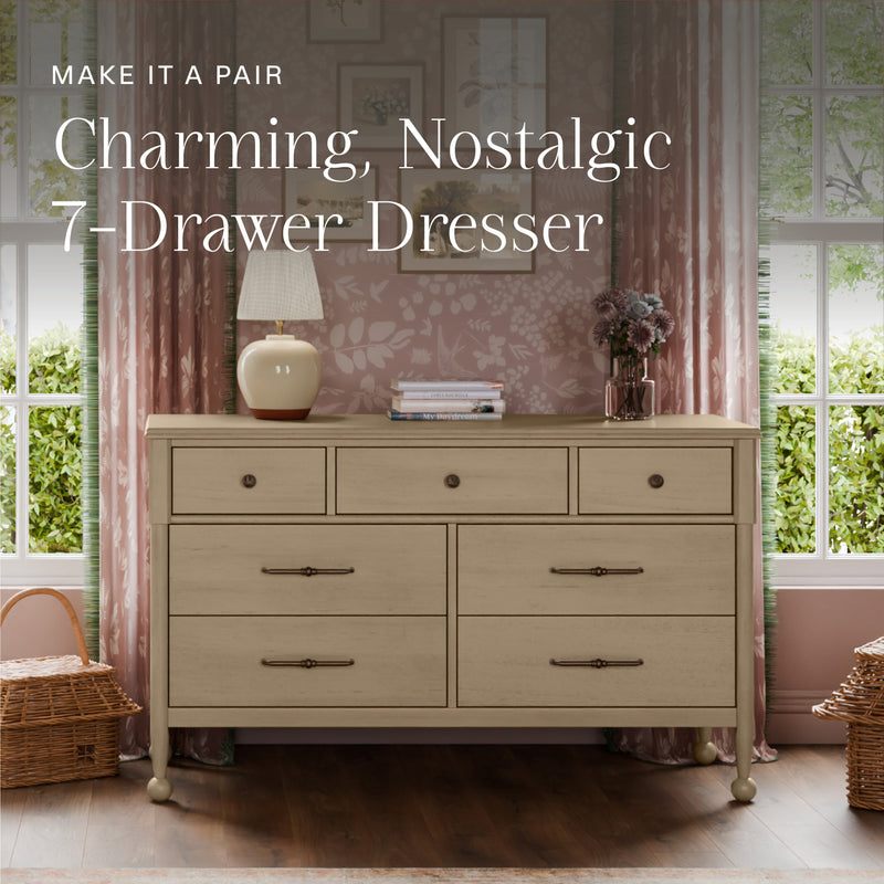 M31401WP,Alouette 3-in-1 Convertible Spindle Crib in Washed Pine