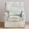 M21787TTFT,Crawford Pillowback Comfort Swivel Glider in Strawberry Thief in Fig & Thyme